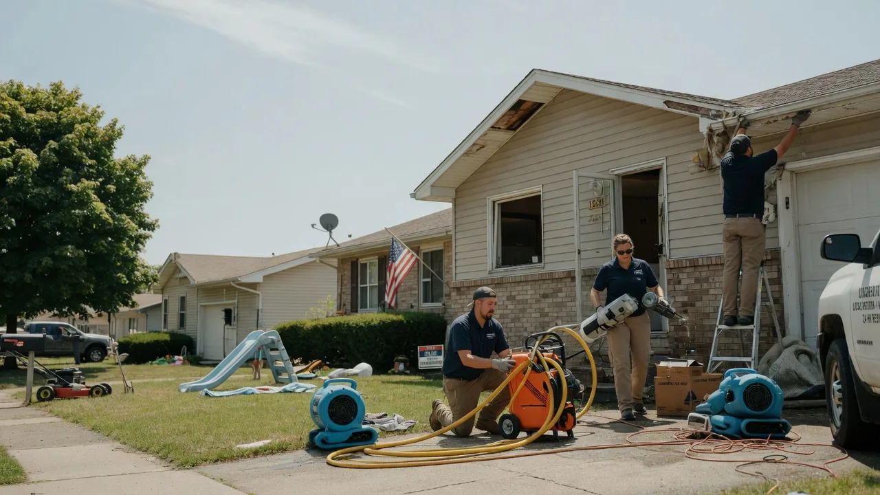 Water Damage Restoration in New London, TX near me